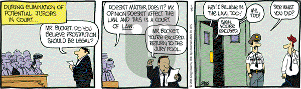 The Buckets on Tuesday April 8, 2014 Comic Strip