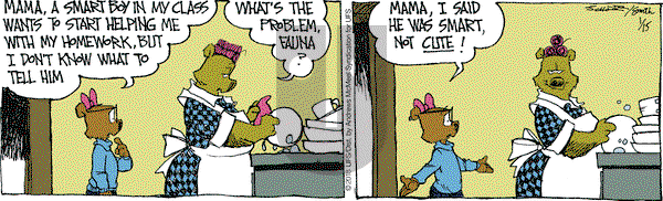 The Grizzwells on Monday January 15, 2018 Comic Strip