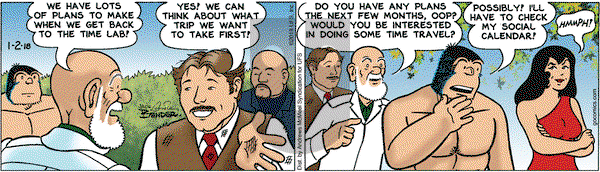 Alley Oop on Tuesday January 2, 2018 Comic Strip