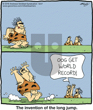 In the Bleachers on Thursday June 27, 2019 Comic Strip