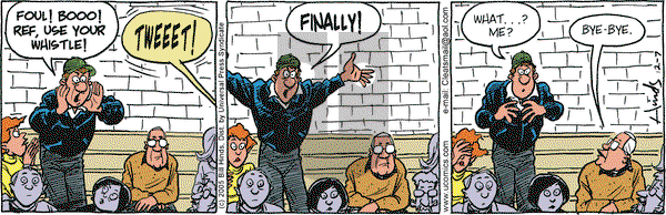 Cleats on Wednesday December 7, 2005 Comic Strip