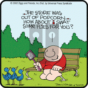 Ziggy on Monday October 7, 2002 Comic Strip