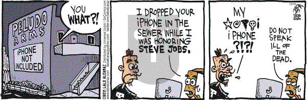La Cucaracha on Tuesday October 18, 2011 Comic Strip