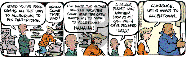JumpStart on Tuesday April 2, 2019 Comic Strip