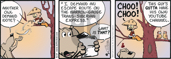 DeFlocked on Wednesday August 27, 2014 Comic Strip
