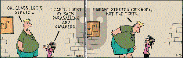Grand Avenue on Tuesday February 25, 2020 Comic Strip