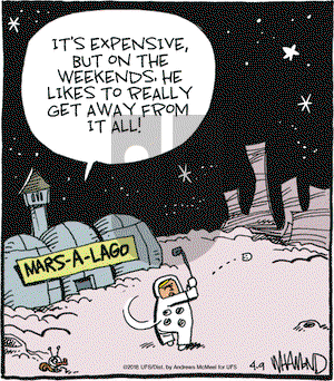 Reality Check on Monday April 9, 2018 Comic Strip