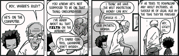 The Boondocks on Tuesday December 17, 2013 Comic Strip