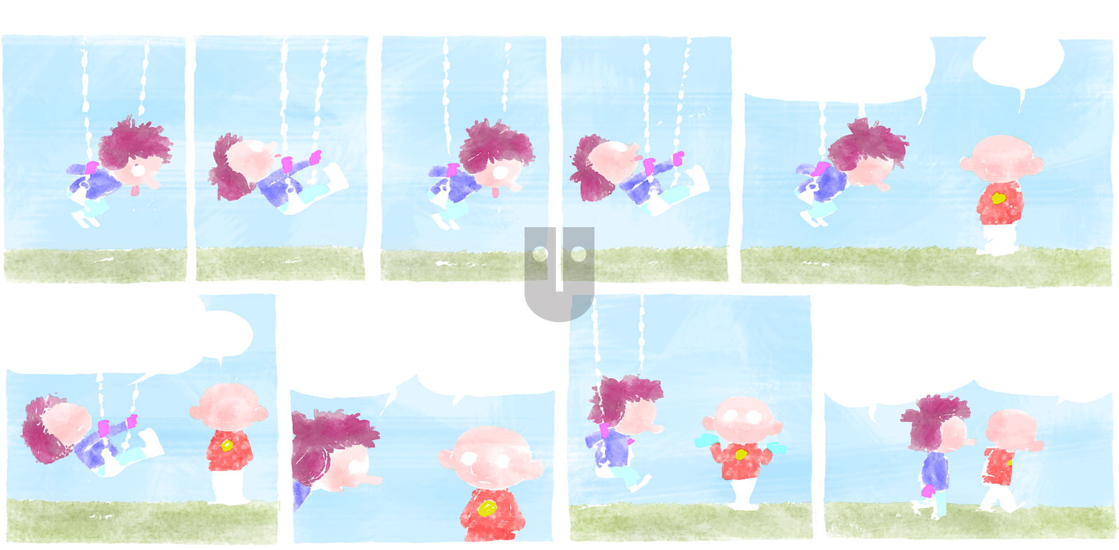 Cul de Sac on Sunday December 21, 2014 Comic Strip