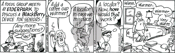 The Elderberries on Monday February 5, 2007 Comic Strip