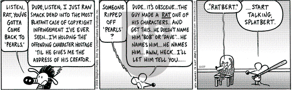 Pearls Before Swine on Saturday November 27, 2004 Comic Strip