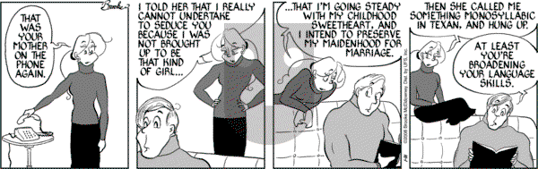 9 Chickweed Lane on Thursday January 31, 2008 Comic Strip