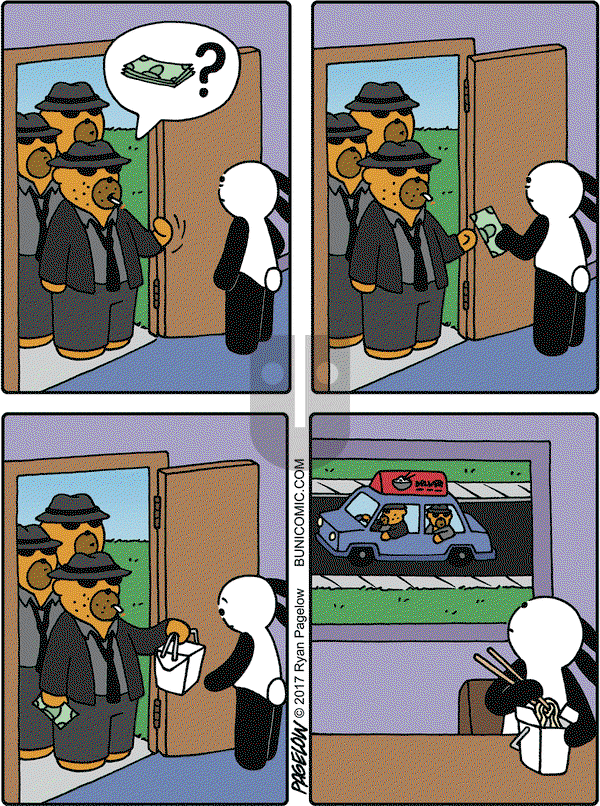 Buni on Friday January 20, 2017 Comic Strip