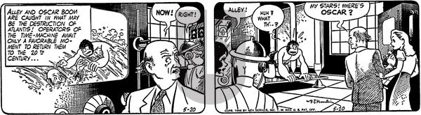 Alley Oop on Monday May 20, 1946 Comic Strip