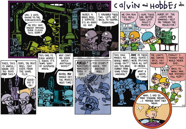 Calvin and Hobbes on Sunday June 8, 2025 Comic Strip