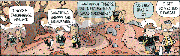 Wallace the Brave on Saturday March 29, 2025 Comic Strip