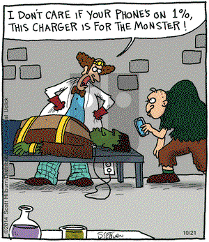 The Argyle Sweater on Tuesday October 21, 2014 Comic Strip
