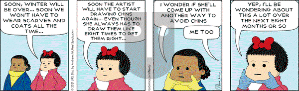 Nancy on Saturday February 27, 2021 Comic Strip