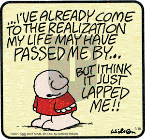 Ziggy on Friday September 10, 2021 Comic Strip