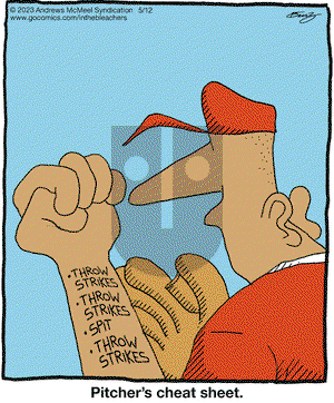In the Bleachers - Friday May 12, 2023 Comic Strip