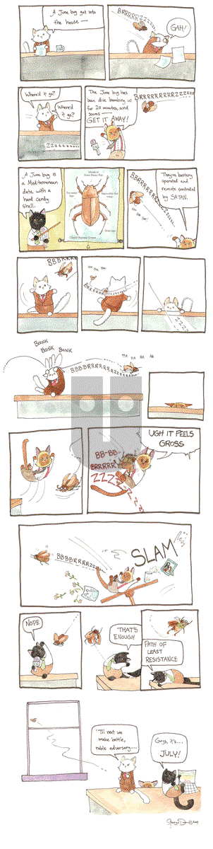 Breaking Cat News on Thursday February 12, 2015 Comic Strip