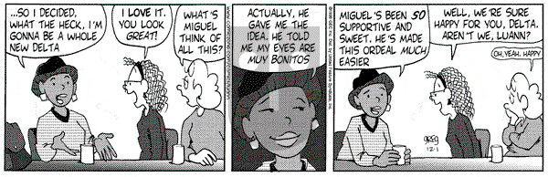 Luann on Tuesday December 1, 1998 Comic Strip