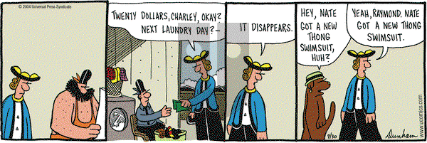 Overboard on Thursday November 11, 2004 Comic Strip