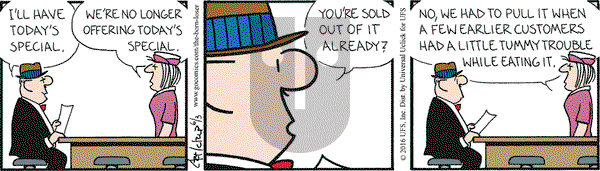 The Born Loser on Friday June 3, 2016 Comic Strip