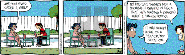 The Buckets on Wednesday August 20, 2014 Comic Strip
