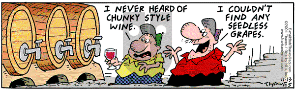 Frank and Ernest - Saturday November 13, 2004 Comic Strip