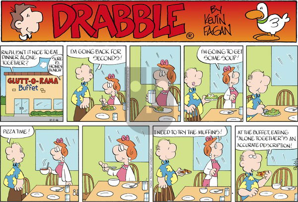 Drabble on Sunday October 2, 2016 Comic Strip