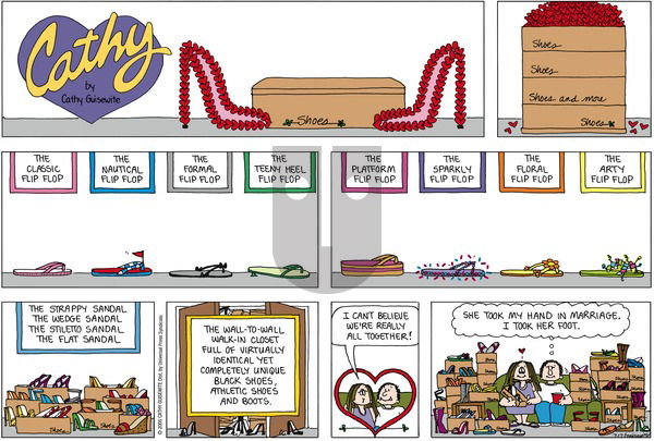Cathy Classics on Sunday July 17, 2005 Comic Strip