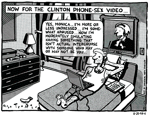 Ted Rall on Thursday June 25, 1998 Comic Strip