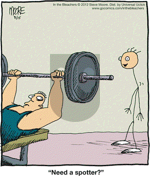 In the Bleachers on Wednesday August 15, 2012 Comic Strip