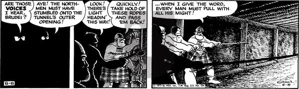 Alley Oop on Wednesday August 8, 1973 Comic Strip