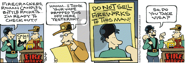 Thatababy on Thursday July 7, 2016 Comic Strip