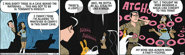 Rip Haywire on Thursday November 21, 2019 Comic Strip