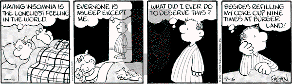Drabble on Monday July 16, 2001 Comic Strip