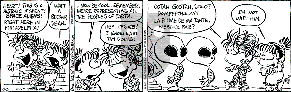 Heart of the City on Wednesday October 3, 2001 Comic Strip