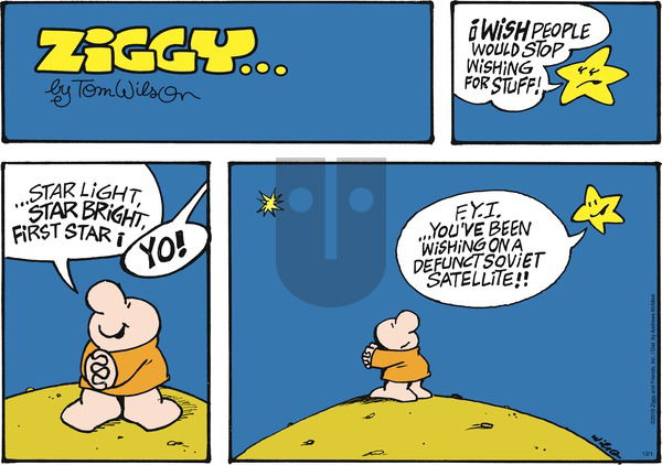 Ziggy on Sunday December 1, 2019 Comic Strip
