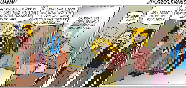 Luann on Sunday November 21, 2010 Comic Strip
