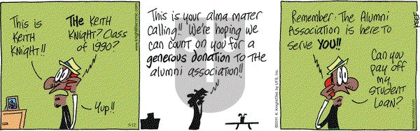 The Knight Life on Thursday May 12, 2011 Comic Strip