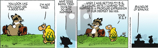 Over the Hedge on Monday May 21, 2018 Comic Strip