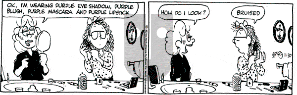 Luann on Monday November 30, 1992 Comic Strip