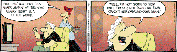 The Buckets on Wednesday April 5, 2017 Comic Strip