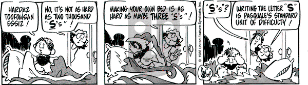 Rose is Rose on Saturday October 15, 1988 Comic Strip