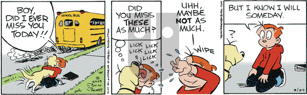 Red and Rover - Wednesday March 29, 2023 Comic Strip