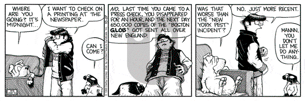 Get Fuzzy on Wednesday October 27, 1999 Comic Strip