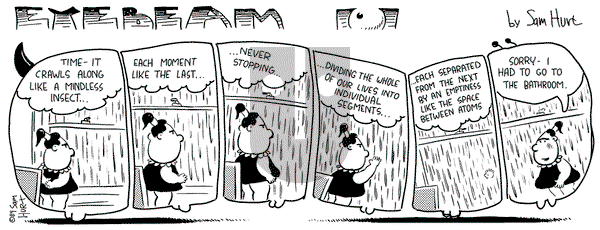 Eyebeam Classic on Wednesday April 9, 2025 Comic Strip