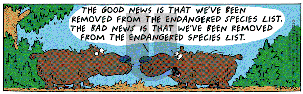 Frank and Ernest on Wednesday September 14, 2005 Comic Strip